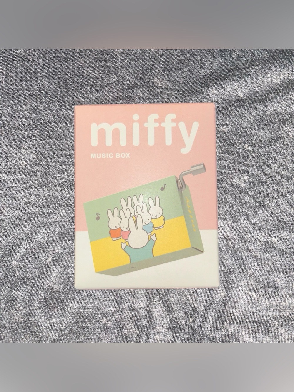 Miffy Hand Cranked Music Box Blind Box New